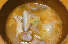 Kim chi soup