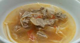 Hình ảnh món Măng chua nấu canh thịt bò