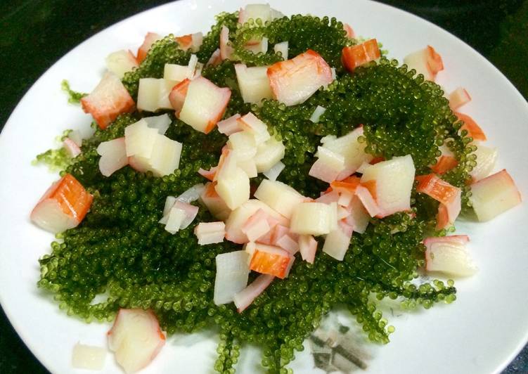 Salad rong nho cua biển