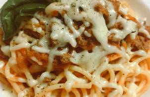 Spaghetti (Mỳ Ý bò băm sốt cà chua)