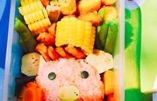 Lợn con đi picnic (Cơm Bento dành cho bé) (Part 1)