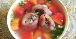 Hình ảnh Canh Giò Heo Hầm Đu Đủ