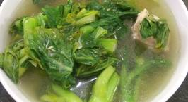 Hình ảnh món Canh cải ngọt hongkong nấu sườn (Bố Nấu)