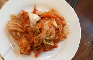 Kim chi Hàn Quốc - phiên bản ăn liền