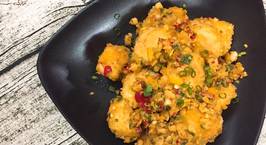 Hình ảnh món Đậu phụ chiên trứng muối