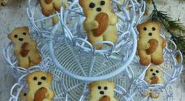 Hình ảnh món Cookie gấu ôm hạt