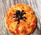 Ảnh đại đại diện món Mini Spider Pizzas- Halloween