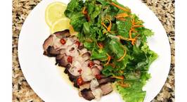 Hình ảnh món Salad thịt heo nướng kiểu Thái ?