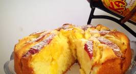 Hình ảnh món Mixed Fruits Pastry Cake  (Bánh bông lan hoa quả thập cẩm)