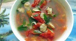 Hình ảnh món Canh ngao nấu cà chua