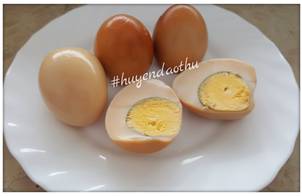 Trứng xông hơi Hàn Quốc