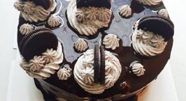 Hình ảnh món Oreo cake ♡ trang trí bánh sinh nhật bằng bánh oreo