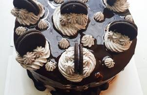 Oreo cake ♡ trang trí bánh sinh nhật bằng bánh oreo