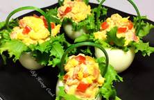 Salad Trứng Xúc Xích