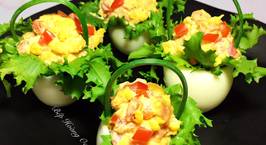 Hình ảnh món Salad Trứng Xúc Xích