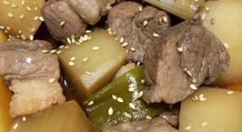 Hình ảnh món Thịt hầm củ cải kiểu Nhật {KAKUNI}