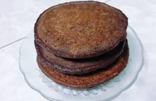 Pancake series No.3 - Pancake yến mạch chocolate chuối