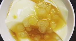 Hình ảnh món Sữa đậu nành và đậu hũ nước đường lá dứa trân châu