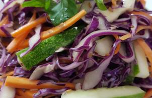Salad bắp cải tím (dùng cả cho món ăn chay)