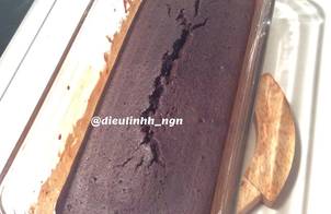 Fudgy brownie - Bánh chocolate mềm, ẩm không dùng sữa, trứng, bơ