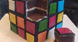 Hình ảnh món Bánh Sjokolader Rubik's cube