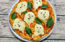 Margherita Pizza- Happy Halloween??