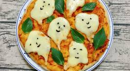Hình ảnh món Margherita Pizza- Happy Halloween??