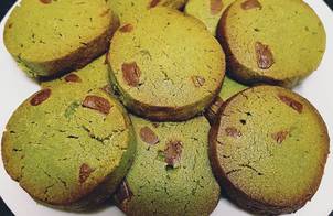 Bánh quy trà xanh (matcha cookies)
