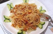Mì Ý sốt bò bằm (Spaghetti)