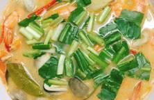 Tom yum soup(canh tôm chua cay thái)
