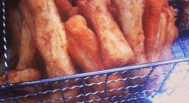 Hình ảnh món Bánh quẩy làm từ bột mỳ nhé không phải quẩy phở đâu :)))