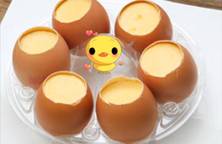 Bánh flan quả trứng xinh xinh