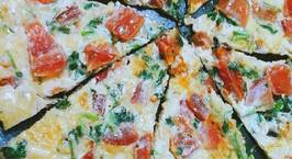 Hình ảnh món Trứng rán fake pizza
