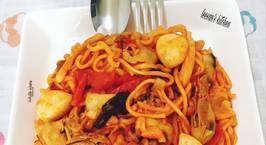 Hình ảnh món Spaghetti Kiểu Hàn
