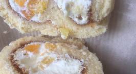 Hình ảnh món Bánh bông lan cuộn xốp mềm nhân hoa quả (roll sponge cake)