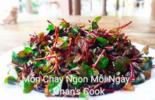 Xà lách xoong nhật trộn chay