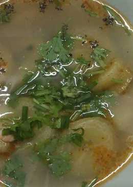 Canh Chuối Nấu Tôm