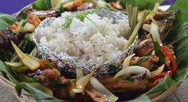 Hình ảnh món Gà kiến chiên nước mắm- xôi dừa