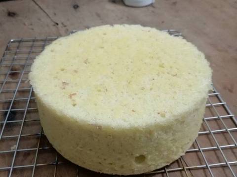 Coconut sponge cake - Bông lan dừa nướng recipe step 9 photo