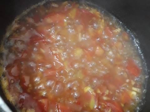Mực sốt cà chua recipe step 5 photo