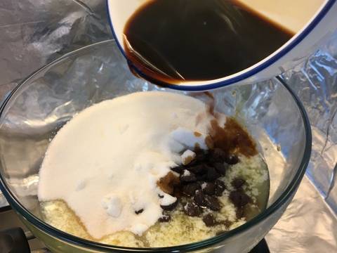 Bánh cafe sô cô la Tổ Ong recipe step 2 photo