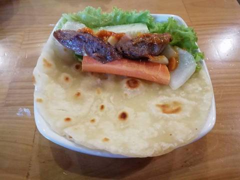 Bánh Tacos nướng nhân thịt bò và rau củ recipe step 3 photo