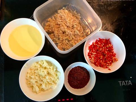 Sốt sa tế tỏi ớt recipe step 1 photo