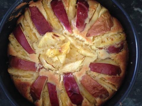 Mixed Fruits Pastry Cake (Bánh bông lan hoa quả thập cẩm) recipe step 11 photo
