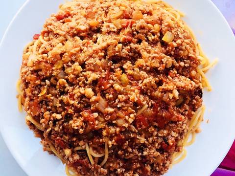 Mì Spaghetti Thịt Bò Bằm🍝 recipe step 4 photo