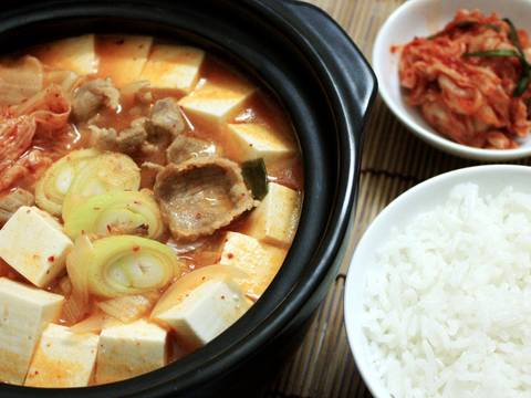 Canh kim chi đậu hũ Hàn Quốc recipe step 6 photo
