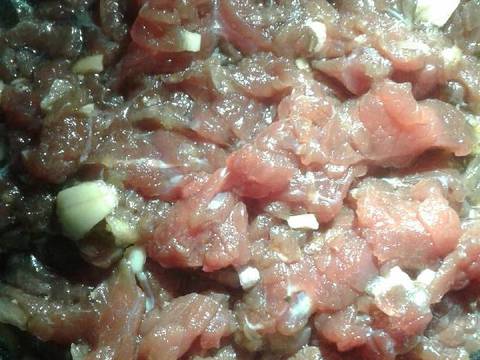 Canh bông cải thịt bò recipe step 1 photo
