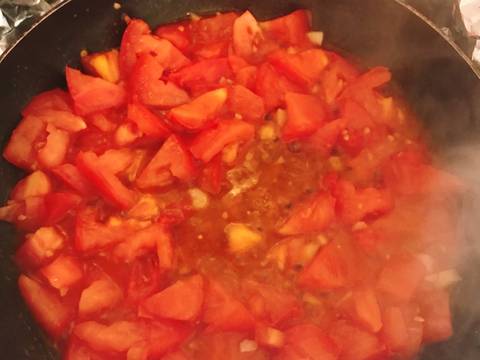 Đậu hũ sốt cà chua 🍅 recipe step 4 photo