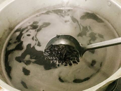 Chè đậu đen bột lọc recipe step 1 photo