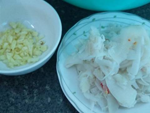 Cách nấu Lẩu cá bớp lá giang recipe step 2 photo